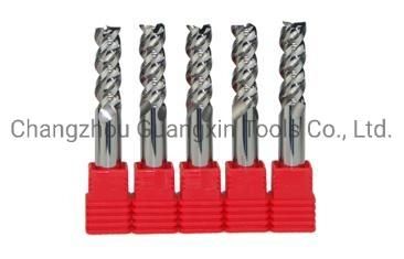 3 Flutes Carbide Mirror Polished Aluminum Tool