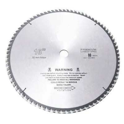 16&quot;*80t Circular Tct Saw Blade for Woodworking (SED-TSB16&quot;)