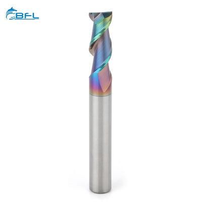 2 Flutes Milling Tool End Mill Router Bit for Alumunum Special Coated