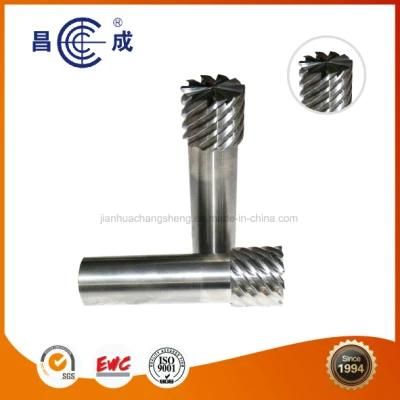 10 Flutes Solid Carbide Spiral End Mill for Face Milling