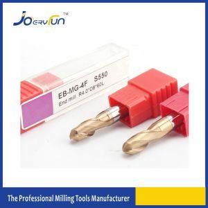 Joeryfun Solid Carbide Ball Nose Milling Cutter