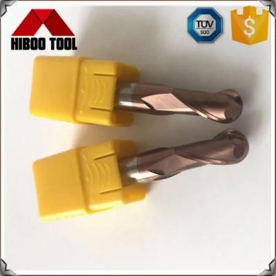 HRC58 Solid Carbide Milling Cutter with Tisin Coating for Metal
