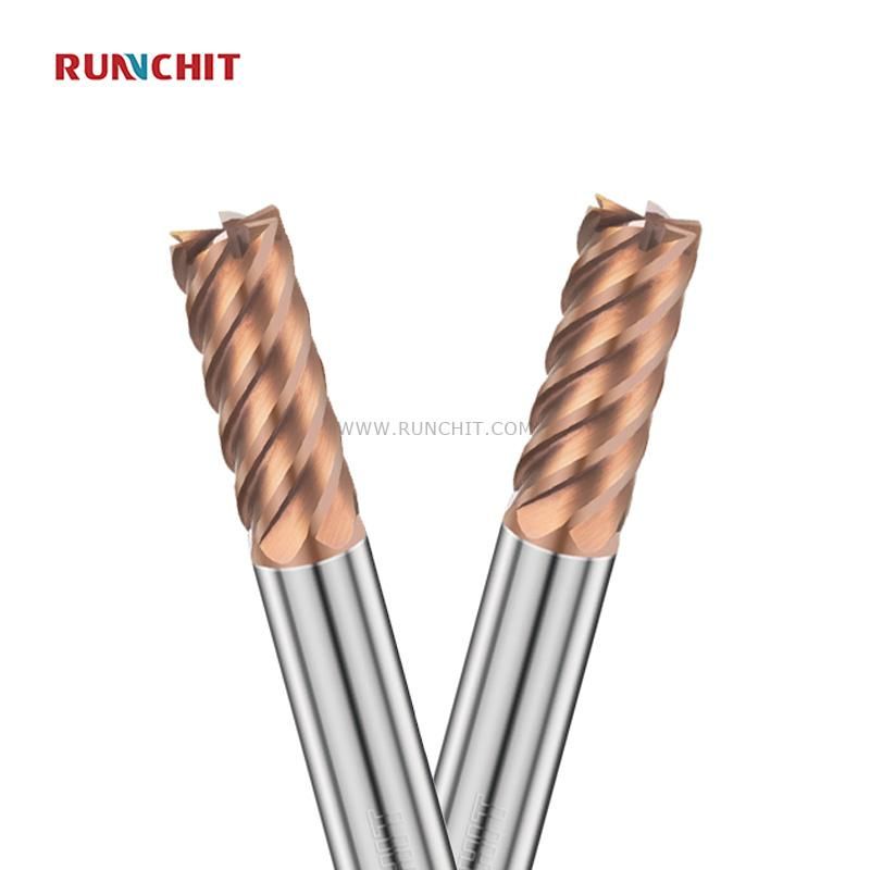 The Short Edge and Avoidance Design 70HRC 6 Flutes Solid Carbide Square End Mill for Mindustry Industry Materials High Die Industry (NRD0805)