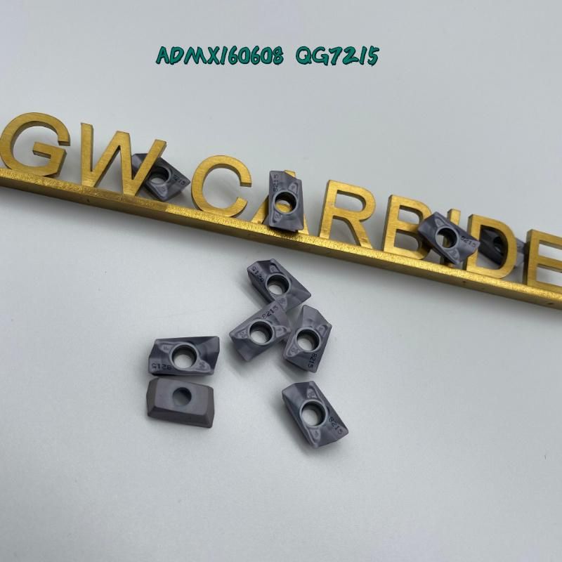 Gw-Carbide Solid Carbide Insert Admx160608 for Stainless Steel