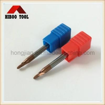 Super Quality 2flutes Ball Nose End Mill with Copper Coating