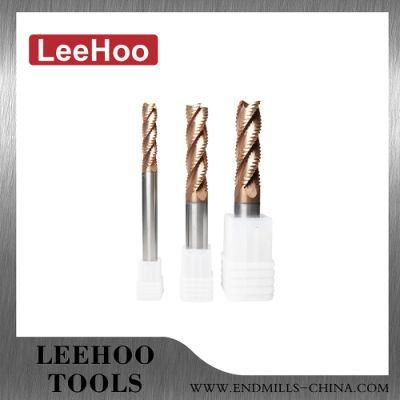 2/4/6 Flutes Solid Carbide Roughing Cutting Tool