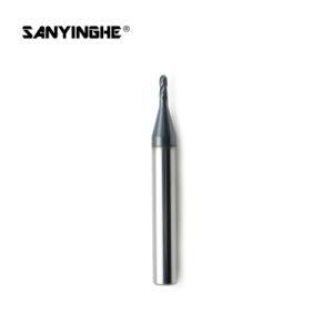 4 Flute Taper Ballnose End Mill for Steel CNC Milling Cutter