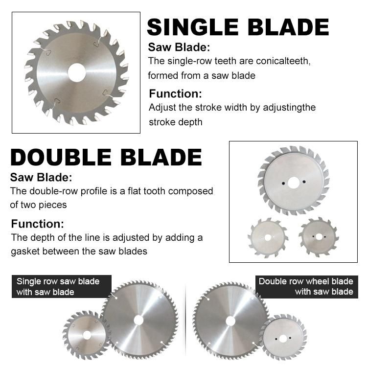 Hard Alloy Tool Circular Wood Cutting Saw Blade with Fine Cutting