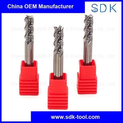Special High Quality Metal Ceramic Square End Mills for CNC Machining Center