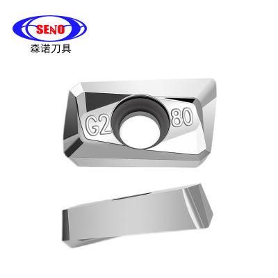 China Suppliers Tungsten Insert on Lathe Cemented Carbide Endmilling Blade Apmt 1135pder-G2