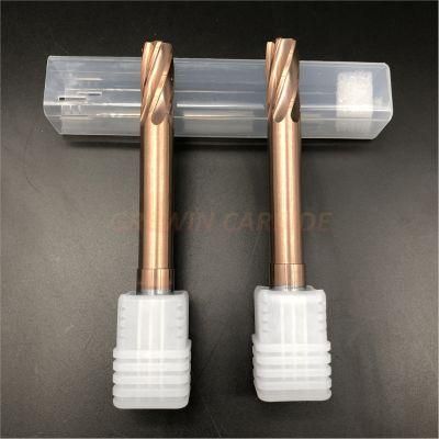 Grewin-Customized Cutting Tool Reaming Tools 6 Flutes Tugnsten Carbide Spiral Flute Reamers