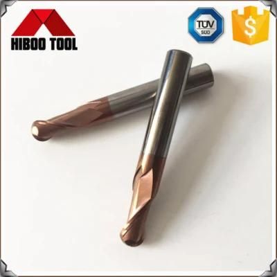 High Precision Cutting Tools with Ball Nose for Metal