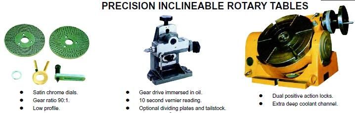 Precision Inclineable Rotary Tables