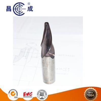Tungsten Carbide Taper Ball Nose End Mill for Cutting Metal